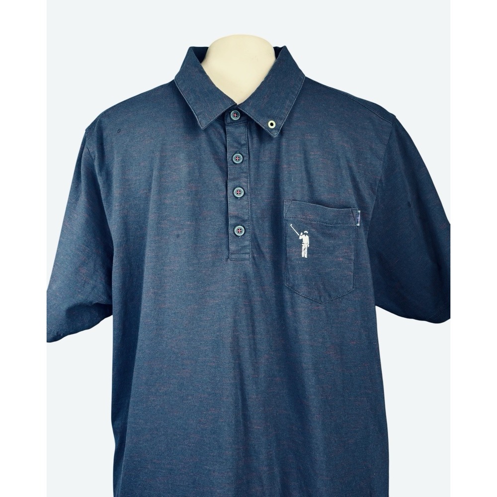 William Murray Classic Solid Short Sleeve Golf Po… - image 3